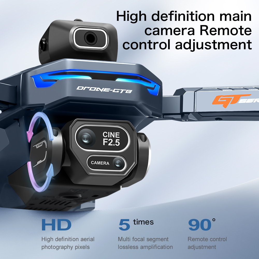 NEW GT8 HD RC Drone 4K Profess - đánh giá và giá Drone Video Production