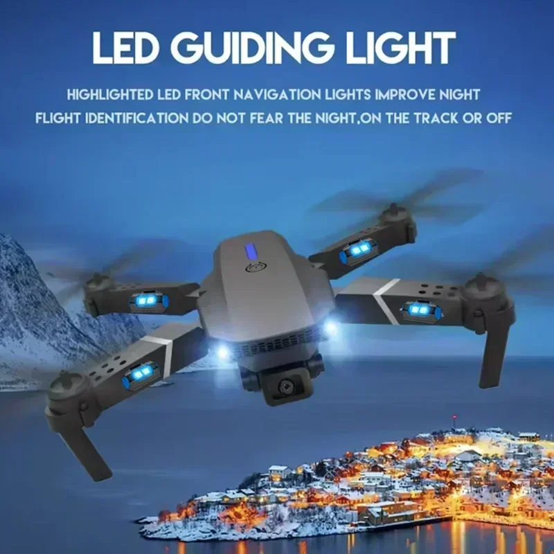 E88 Pro WIFI FPV Drone Wide An - đánh giá và giá Drone Lidar