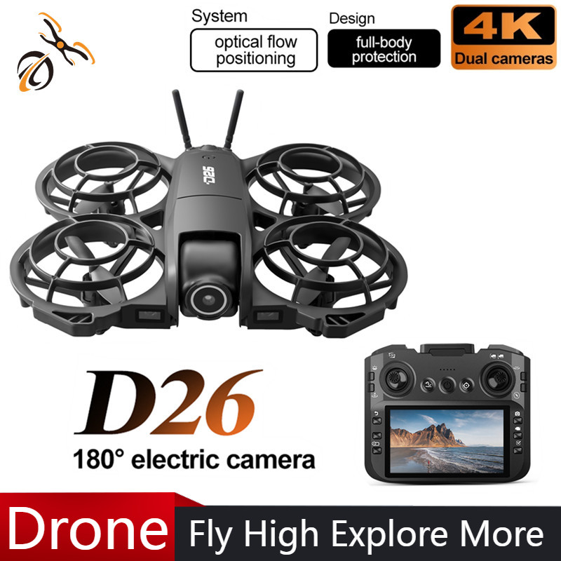 D26 Drone 4K Aerial HD 180° Ca - đánh giá và giá Drone Cinematic