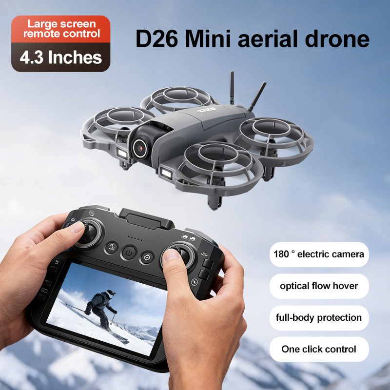 D26 Drone 4K Aerial HD 180° Ca - đánh giá và giá Drone Cinematic