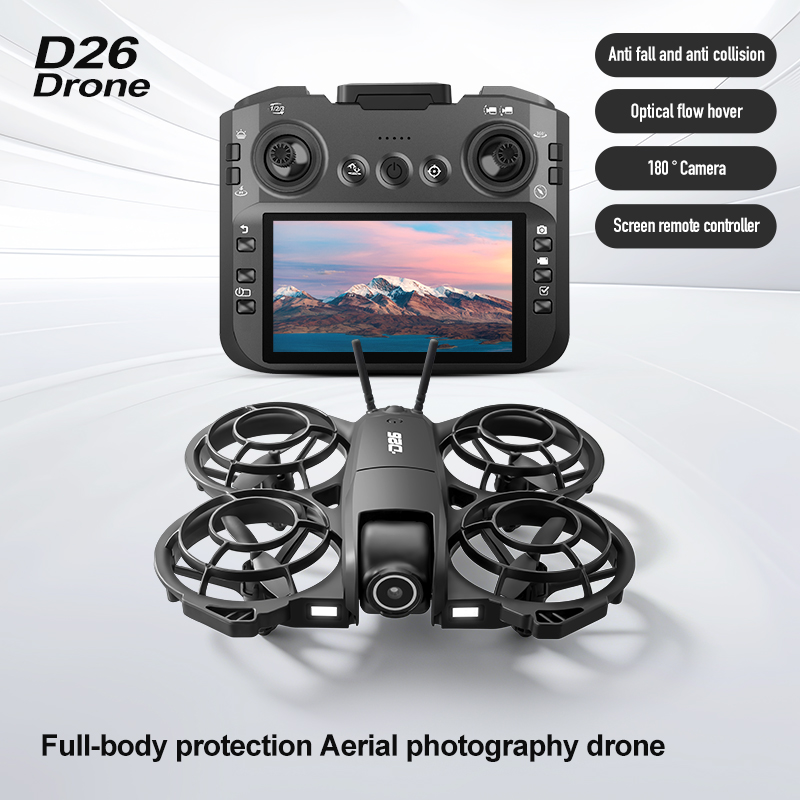 D26 Drone 4K Aerial HD 180° Ca - đánh giá và giá Drone Cinematic