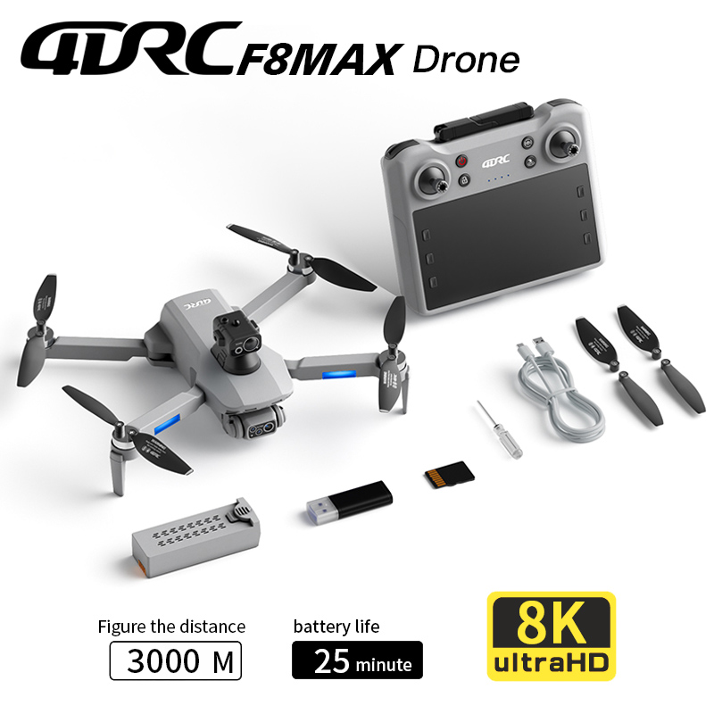 F8 MAX GPS Drone Professional  - đánh giá và giá Drone Lidar