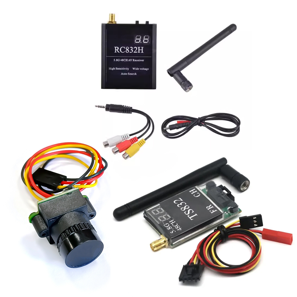 TS832 Receiver +RC832 +1000TVL - đánh giá và giá Drone Lidar